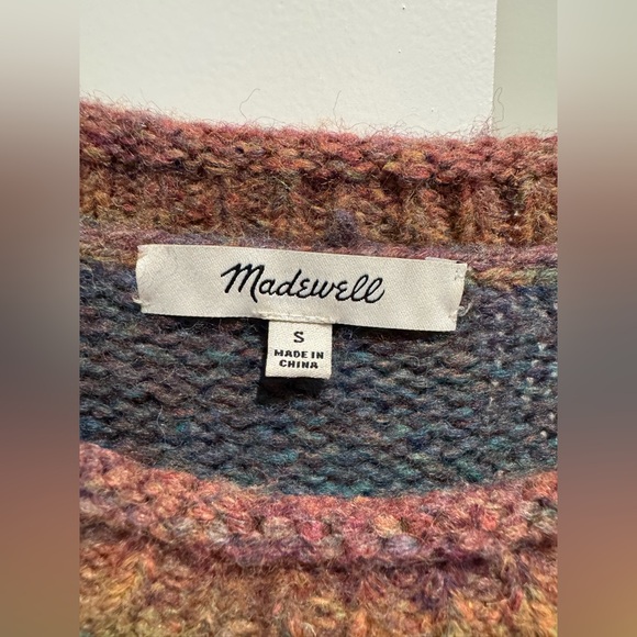 Madewell Space-Dye Dodworth Pullover Sweater - Picture 2 of 2